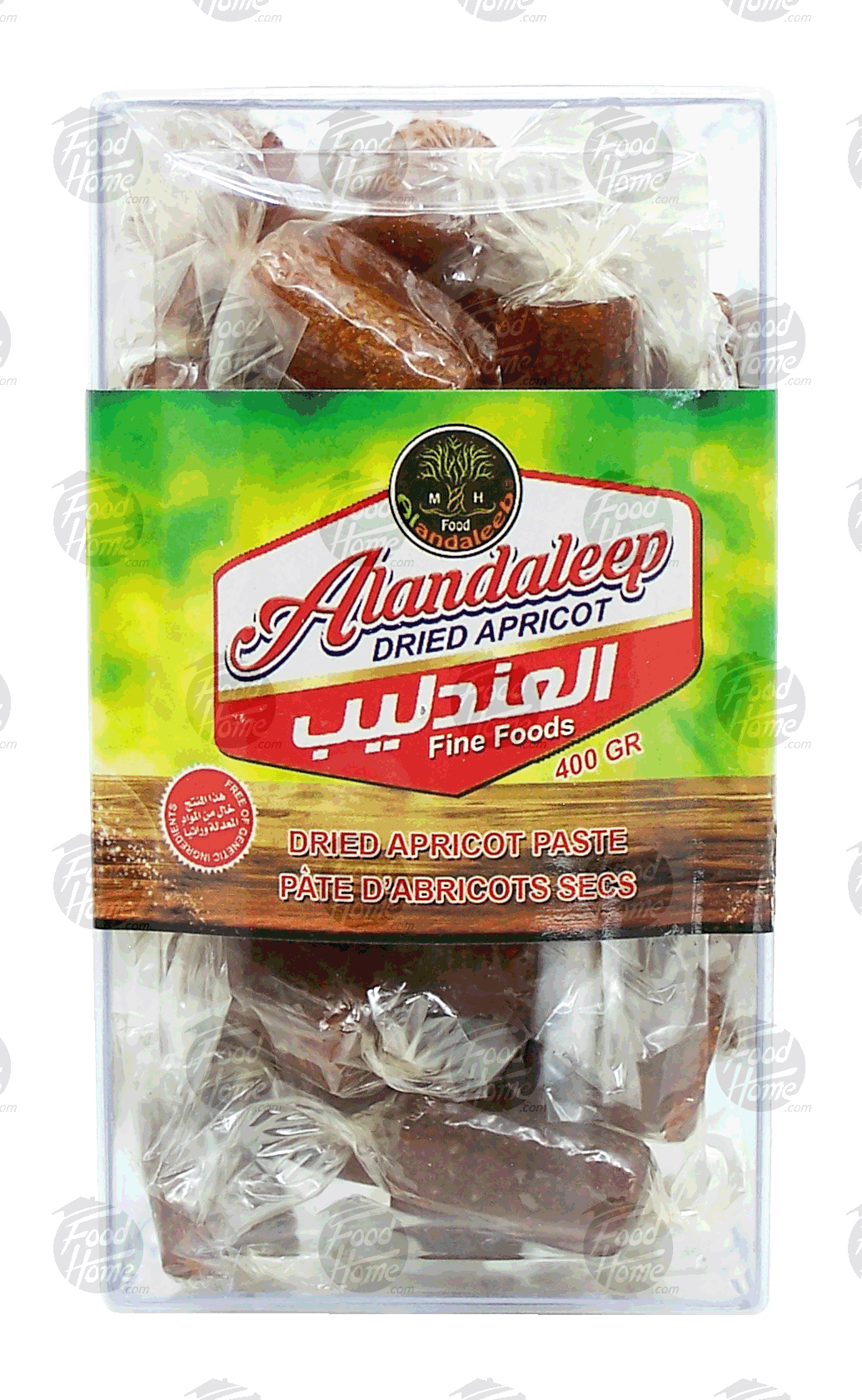 Alandaleep  diet dried apricot paste, small round candy pieces, individually wrapped Full-Size Picture